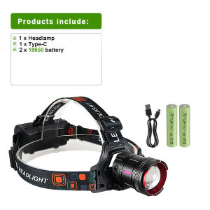 8600000LM Most Powerful Headlamp Long Range 3000M Rechargeable LED Headlights 18650 Camping Fishing Head Flashlight Lantern