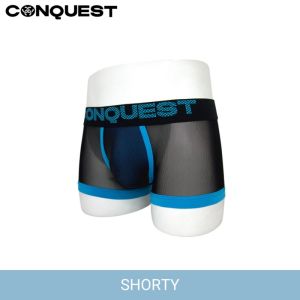 CONQUEST Men Underwear Microfibre Mix Mesh Shorty (1 pc) CQ7173