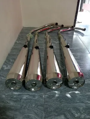 rusi tc macho 125/150/175/ version 2 chicken pipe stainless