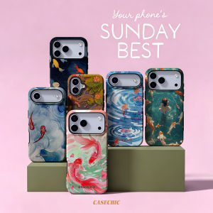 Potdemiel | Knit Texture Star For Case For iPhone 17 16 15 14 Plus 13 Pro Max Shockproof Hard Cover CaseChic