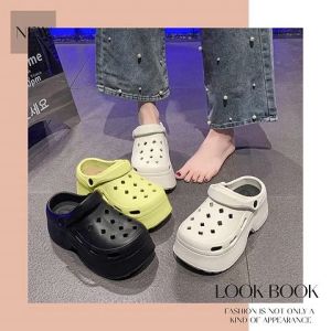 Wulove มาใหม่ พร้อมส่ง รองเท้าแตะหัวโตแฟชั่น สำหรับผู้หญิง คอลเลคชั่นนี้บอกเลย สวยตรงปก ไม่จกตา มีมาให้เลือก 5 สี พื้นหนาเสริมส้น 7 ซม. ใส่ปุ๊บ สูงปั๊บ ลองเลยยย