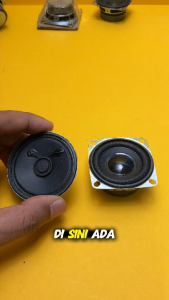 Speaker 2 Inch Mini Subwoofer dengan Karet Membran & Magnet Besar 8 Ohm 5W untuk DIY Audio & Proyek Elektronika