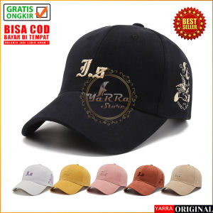 Topi Baseball Distro Bordir JS Casual Cap Golf Sport Olahraga BSAP YARRA