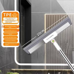 Joybos | Sweeping & Water Scraping Dual Use Bathroom Floor Squeegee