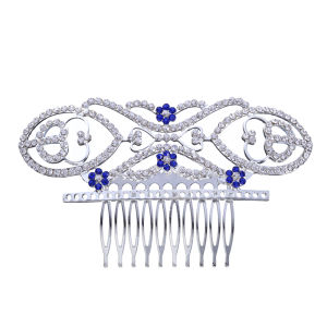 Twilight Bellas Hair Comb Fashion Crystal Charm Silver Color Combs Rhinestone Designed for Women Headwear Hair Ornament Bella