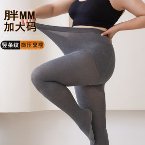 plus Size Cotton Fleece Lined Thickened Womens Leggings Autumn Winter High Waist Long Pants Stylish Slim Fit Base Layer Tights