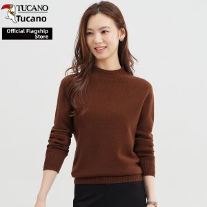 TUCANO | Warm Half-High Collar Wool Sweater