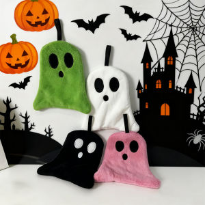 Halloween Hand Towels Cute Bathroom Hanging Soft Absorbent Towels Suitable for Home Kitchen Tea Towel Halloween Gift.