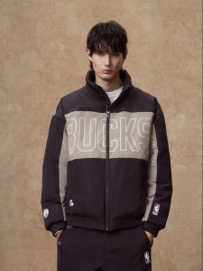 Jack Jones | Spring NBA Milwaukee Bucks Mens Down Jacket