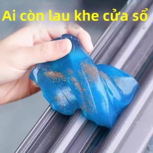 Bộ Dụng Cụ Làm Sạch Kính Cho Cửa Sổ Khe Rãnh