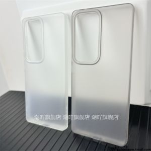 Applicable to Vivo S18 Phone Case Vivos18pro New Arrival Straight Edge Drop-Resistant Soft Case S18por Frosted Semi-Transparent Ultra-Thin Protective Case S18p Silicone Light-Weight Thin Simple Large Hole Pure Color Men and Women