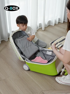 HENDO NEW Kids Luggage 20inch Kids Luggage Foldable Trolley Baby Hard Case Travel Luggage