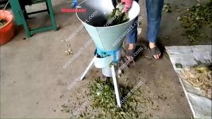 Máy băm rau muốngbèo tây tặng kèm bộ dao 4 món