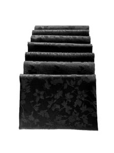Chinese Style Black Iridescent Satin Fabric with Hidden Pattern for Making Cheongsam Hanfu And Ma Face Skirts Handmade DIY