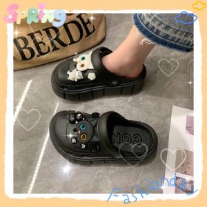 รองเท้าแตะแฟชั่น สบายมาก มาพร้อมการ์ตูน รองเท้าหัวโตพื้น ใส่การหยุดหนักเท้า ลายน้องแมวเหมียวสูง สไตล์น้ำเงินต่างๆ สำหรับผู้ชายใหญ่ รวมถุงพื้นที่ต้องการ