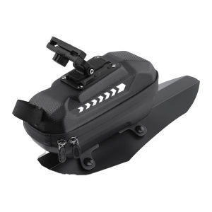 West Biking | Fender Integrated Hardshell Saddle Bag for Cycling Mountain and Road Bikes