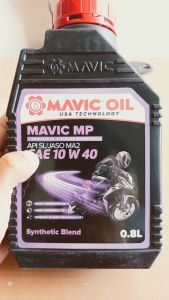 Mavic MP Sae 10w40 SL/CF JASO MA2 800ml Oli Motor Bebek Honda Yamaha