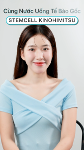 Nước uống Collagen StemCell Kinohimitsu trẻ hóa tái tạo da từ tế bào gốc 50g