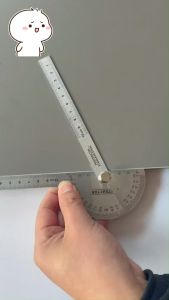 Stainless Steel Angle Ruler Protractor (small)
