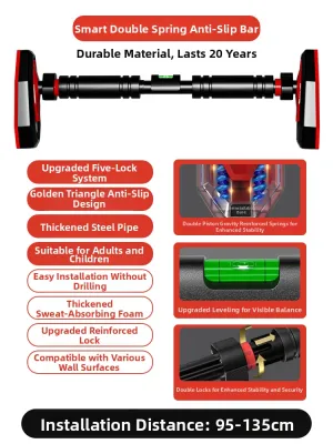 KAIEN | Children Indoor No-Drilling Pull Up Bar