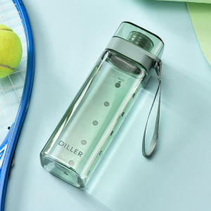 Simple Square Plastic Tumbler for Student and Sports
