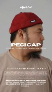 PECI CAP PREMIUM Miki Hat MikiHat Sholat Muslim Pria Cowok ROSAL