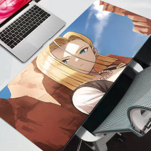 Bandai | New Mouse Pad Dragon Ball DBZ Gaming Mouse Pads Accessories Big Mousepad Gamer PC Completo Computer Keyboard Desk Mat anime