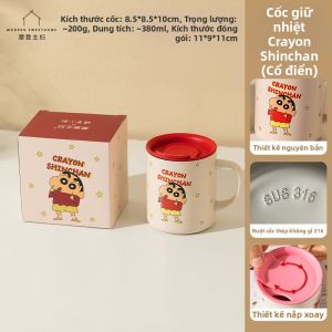 MODERN SWEETHOME | Cốc Giữ Nhiệt Inox Crayon Shin-chan