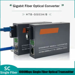 1 Pair Gigabit Fiber Optical Media Converter HTB-GS-03: A Comprehensive Guide