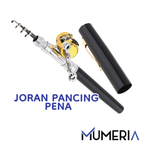 Set Joran Pancing Pena Extreme Fishing Rod Pen Alat Pancingan Kail Pulpen Mini Ikan Danau Sungai Saku