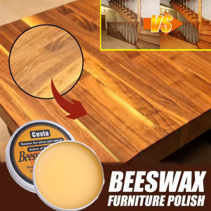 2Box Beeswax Furniture Polish Wear-resistant Furniture Care Wood Floor Maintenance for Wood Musical Instrument and Wood Furniture