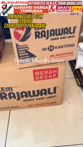 LEM RAJAWALI PVAC HITAM Kemasan Kantong Besar 600 Gram Lem Putih Serbaguna Plamir ASLI MIKATASA