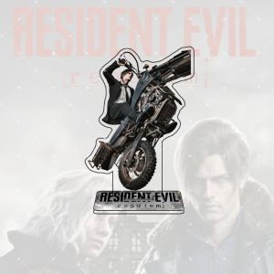 Bandai | For Resident Evil Requiem Leon Scott Kennedy Grace Ashcroft 15cm Acrylic Standee Game Merch Desk Decor Collection Fans Gift
