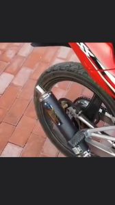 Knalpot Ninja RR SS R Stainless Press Tipe Kobra Medium Karbon Series Original Winspeed Performance