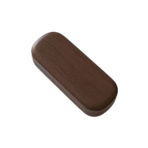 Moda Portable Glasses Case Hard Wooden Grain Spectacle Frame Box Reading Glasses Holder Case Brown/yellow/dark brown