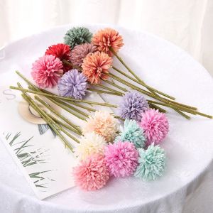3/5pcs Artificial Hydrangea Furniture Living Room Decoration Wedding Table Party Decor DIY Vase Flower Arrangement Fake Plants
