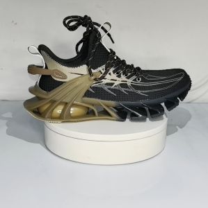 Prelesty COD Sepatu Springblade Sneakers Pria Running Shoes Lari Casual Fashion Olahraga Fitness Keren Anti Slip Karet Lentur Kekinian 342