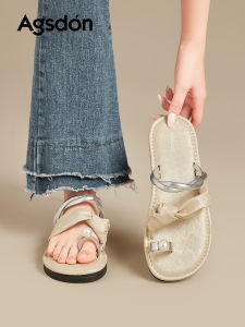 Agsdon | Beachwear Sandals for Dresses Female French Style