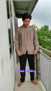 Jasko Polos Mandarin Jas Koko Jasko Premium Jas mandarin shanghai Pria Dewasa Terlaris