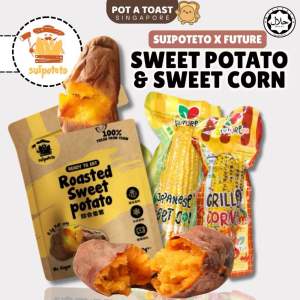 Suipoteto x Future Fresh Ready to Eat Sweet Corn & Sweet Potato | Healthy & Delicious Snack