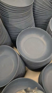 VITABBORRE Plate blue 10 ¼ | Deep plate blue 20 cm Plastic