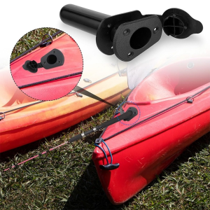 Boat Rod Holder Portable Rod Holder Socket With Cap Flush Mount For Yacht Kayak