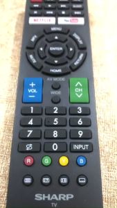 ĐIỀU KHIỂN TIVI SHARP GB234WJSA - HÀNG CHÍNH HÃNGMỚI 100%-TẶNG KÈM PIN