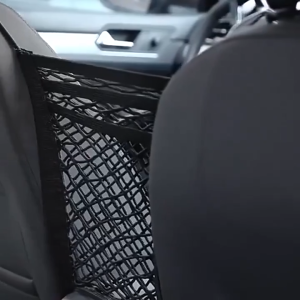 Túi lưới đàn hồi co giãn cho ô tô ngăn giữa ghế vách ngăn thú cưng phụ kiện nội thất ô tô.