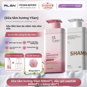 Algn | Bộ Gel Tắm và Dưỡng Thể Hương Thơm Dài Lâu 72 Giờ