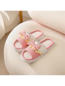 MOLORE | Non-slip Bow Flax Slippers