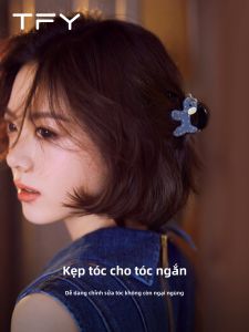 TFY | Kẹp Tóc Phân Đoạn Giai Đoạn Khó chụi Cho Chó Nhỏ Màu Xanh Sang Trọng Lông Ngắn