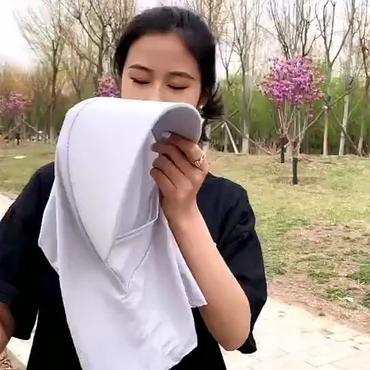 T888 หมวกคลุมกันแดด แบบเต็มหน้า ป้องกันรังสียูวี | หมายเล่นเสริมสวยและสวยงาม