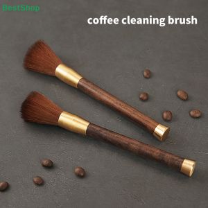 ★Coffee Grinder Cleaning Brush With Wooden Handle Coffee Machine Brush Cleaner Tool For Barista Home Kitchen Coffeeware