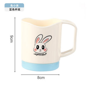 Cute Childrens Toothbrush Cup Baby Mouthwash Cup Boys Girls Toothbrush Holder Home Use Dental Care Tool Plastic Cartoon Style